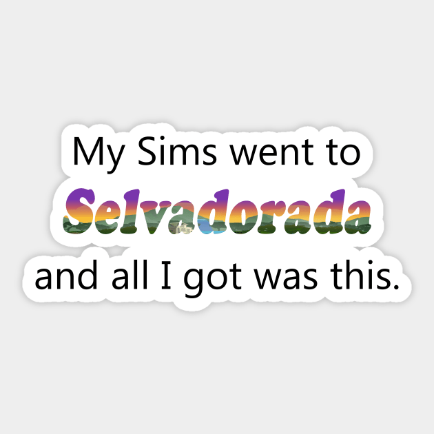 Selvadorada Sticker by BurritoKitty